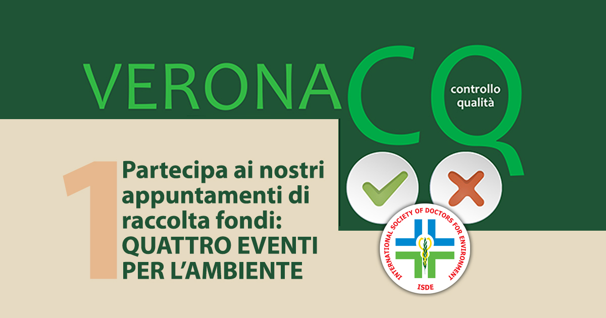 Verona Controllo Qualità: progetto di monitoraggio pesticidi. In programma 4 eventi pubblici